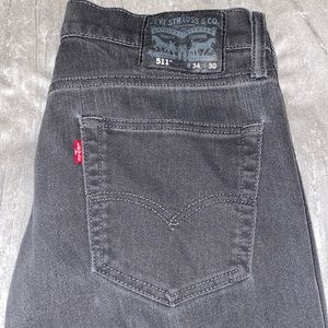 black men’s levi’s straight jeans